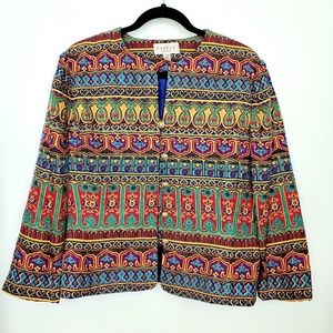 Papell multicolor jacket